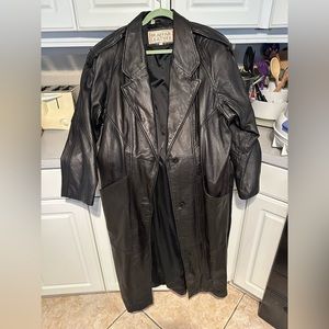 BRAEFAIR LEATHER leather jacket